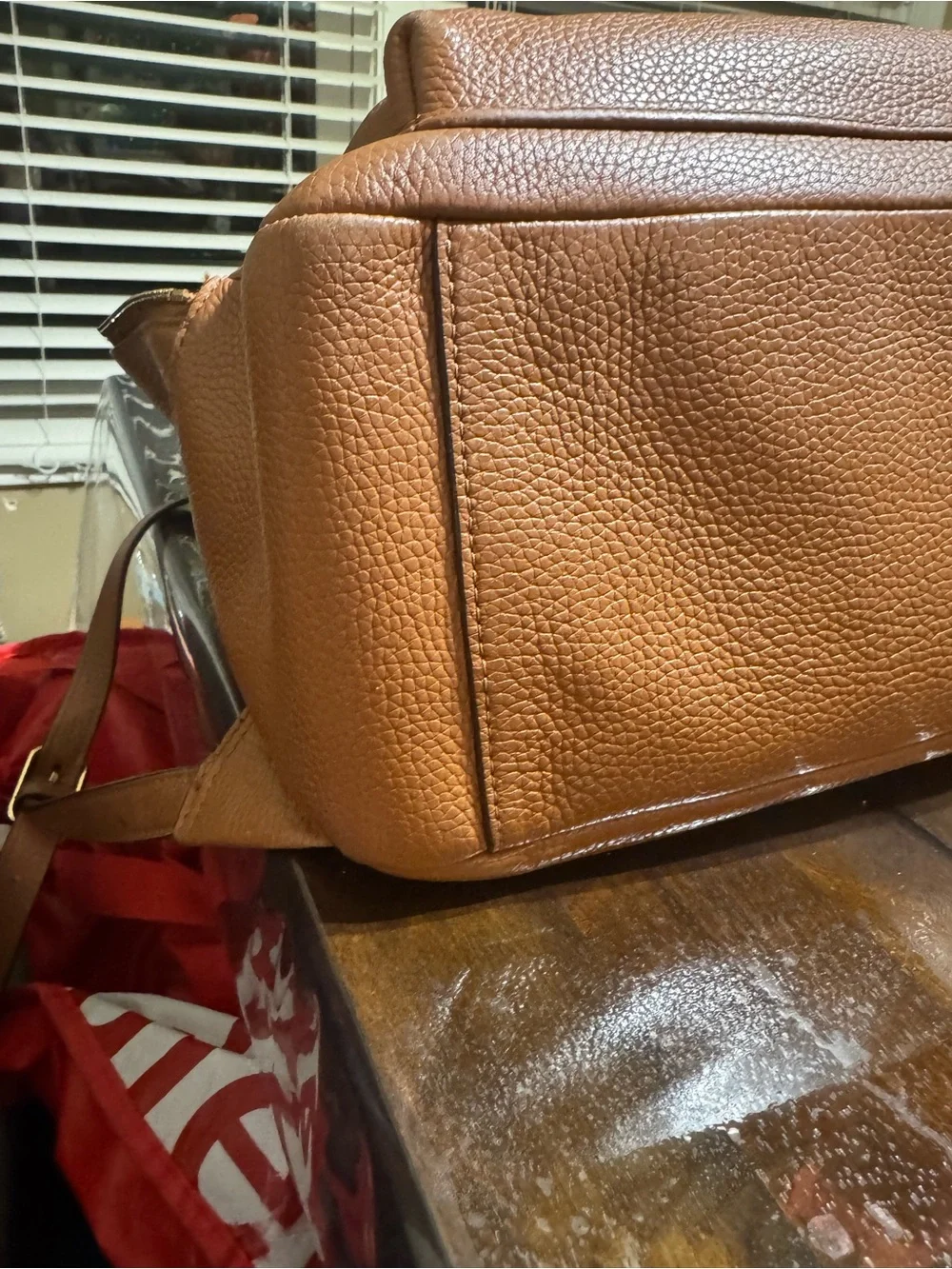 Tory Burch pebbled leather